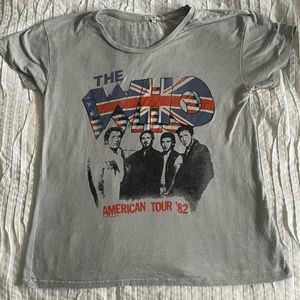 Junk Food The Who Band tee from Aritzia